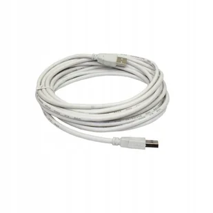 Kabel Pc Usb Typ A Usb-A 2.0 3M Szary Przedłużka Solidny Mocny Długi Wytrzymały - Kable USB - miniaturka - grafika 1