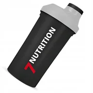 Shakery i bidony sportowe - Shaker Szejker do białka koktajli odżywek 600ml prosty Klasyczny 7Nutrition - miniaturka - grafika 1