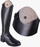 Buty do jazdy konnej - Brokatowe nakładki na oficerki - QHP - miniaturka - grafika 1