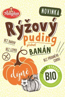 Amylon 011Amylon Budyń Ryżowy o Smaku Bananowym z Dynią 40g EKO - BPLBUDYNRYBAN - Galaretki - miniaturka - grafika 1