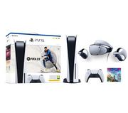 Konsole Playstation - Sony PlayStation 5 z napędem + okulary PlayStation VR2 + Horizon Call of the Mountain + FIFA 23 - miniaturka - grafika 1