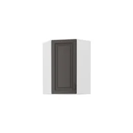 Szafki kuchenne - Szafka Górna Wisząca Narożna 1 Drzwi 58 x 58 GN-90 1F Stilo Grafit Mat Stolarz Lempert Dąb Artisan - miniaturka - grafika 1