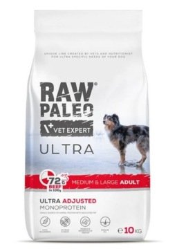 Vetexpert Raw Paleo Ultra Beef Adult Medium/ Large 10kg