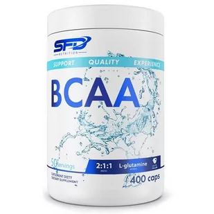 Aminokwasy BCAA 400 kapsułek - Aminokwasy - miniaturka - grafika 1
