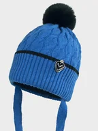 Czapki dla dzieci - Jamiks Czapka Heino II JZF304-S Niebieski - miniaturka - grafika 1