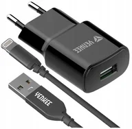 Ładowarki do telefonów - ŁADOWARKA SIECIOWA Z KABLEM LIGHTNING USB 2,4 A YENKEE YAC 5300 - miniaturka - grafika 1
