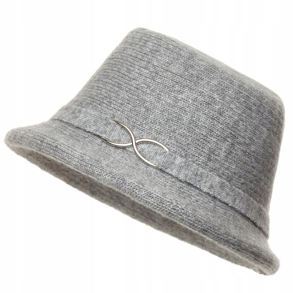 Kapelusz damski MERCEDES Jasny szary