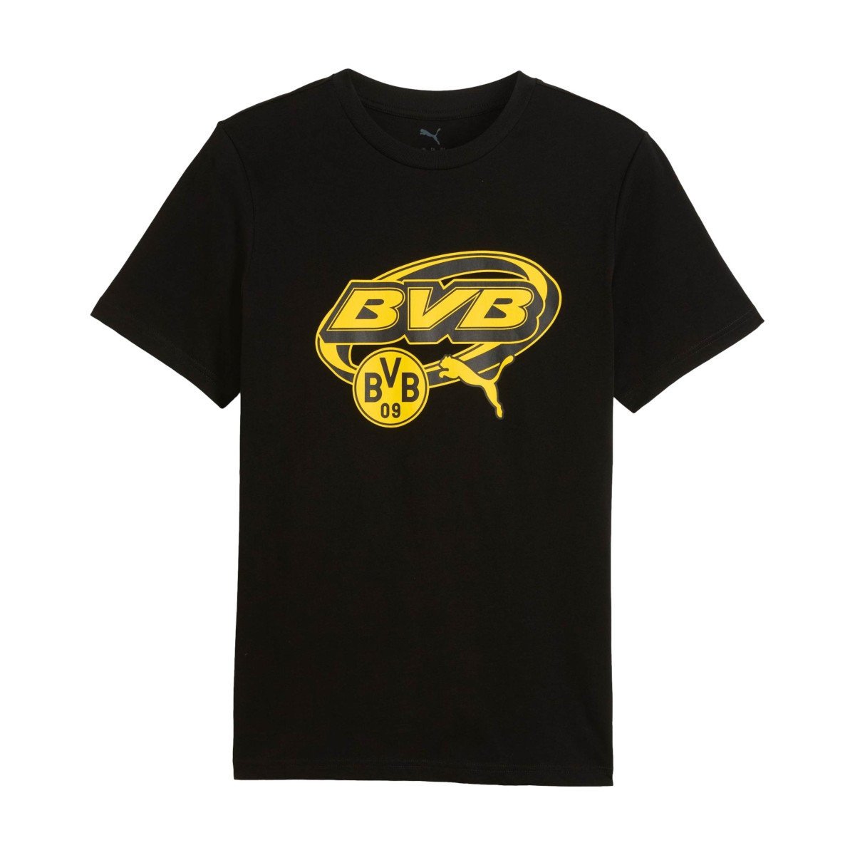 Koszulka męska Puma 78257505 BVB FTBL CULTURE Czarna