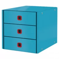 Pudła i pojemniki do przechowywania - Pojemnik LEITZ CLICK STORE COSY z 3 szufladami niebieski /53680061/ - miniaturka - grafika 1