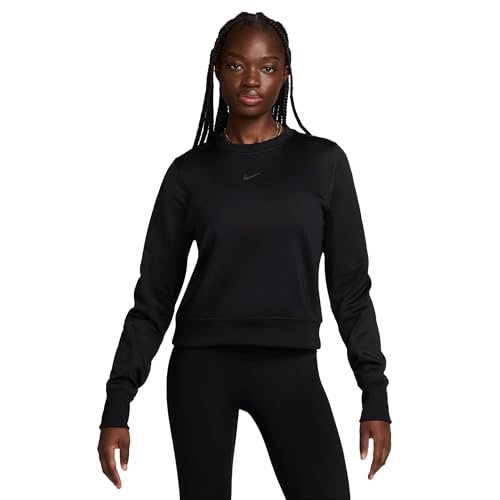 Nike Bluza damska One Therma-FIT Crew Lbr, czarna, XL