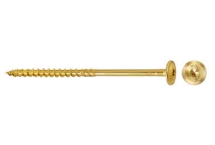 Wkręt do łączników ciesielskich z łbem talerzykowym 6x140 mm (100 szt.) - Wkręty - miniaturka - grafika 1