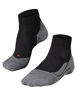 FALKE Mężczyźni Skarpety do biegania RU4 Endurance Short M Sso Bawełna przeciw pęcherzom cienkie 1 Para, Czarny Black-Mix 3010, 46-48 - Skarpetki damskie - miniaturka - grafika 1