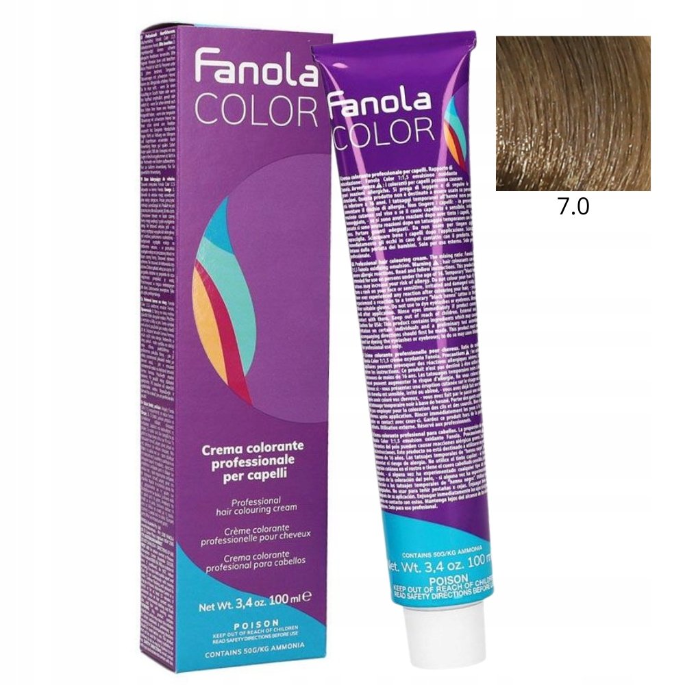 Fanola kremowa farba do włosów 7/0 kremowa farba do włosów 7/0 100 ML