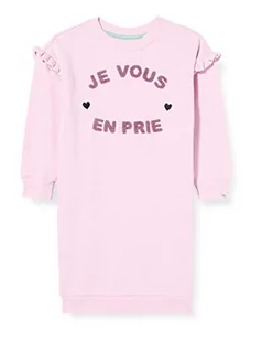 Noppies Kids Dziewczęca G Dress Ls Bordj sukienka dziecięca, Pink Lavender - P795, 92 cm - Sukienki - miniaturka - grafika 1
