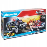 Klocki - Playmobil City Action 70869 Pościg Za Złodziejami Policja - miniaturka - grafika 1