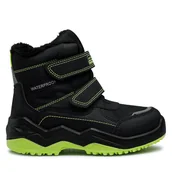 Buty dla chłopców - Śniegowce Sprandi CP91-22196 Czarny - miniaturka - grafika 1