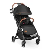 Wózki dziecięce - Lionelo JULIE ONE kolor CZARNY - miniaturka - grafika 1