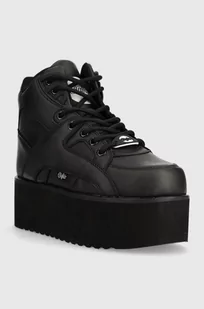 sneakersy BUFFALO - 1300-6  BLACK-38 - Sneakersy damskie - miniaturka - grafika 1