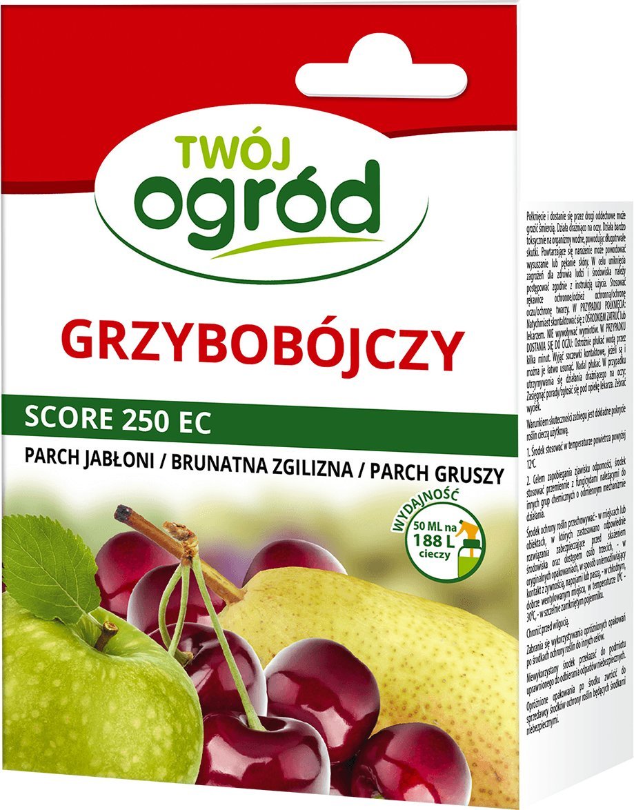 Score 250 EC difenokonazol Twój Ogród - środek grzybobójczy 50ml