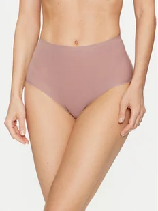 Chantelle Figi klasyczne z wysokim stanem Soft Stretch C26470 Beżowy - Majtki damskie - miniaturka - grafika 1
