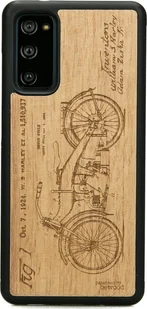 BeWood Drewniane Etui Samsung Galaxy S20 FE HARLEY PATENT ANIEGRE - Etui i futerały do telefonów - miniaturka - grafika 1