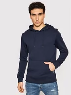 Bluzy męskie - Jack&Jones Bluza Basic 12182537 Granatowy Regular Fit - miniaturka - grafika 1