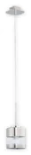 Lampy sufitowe - Lemir Chroms lampa wisząca 1-punktowa O2611 W1 CH O2611 W1 CH - miniaturka - grafika 1
