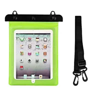 Etui i futerały do telefonów - Wodoodporne etui do tabletu PVC - zielone - miniaturka - grafika 1