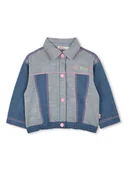 Bluzy i sweterki niemowlęce - Billieblush Kurtka dżinsowa w kolorze szarym - miniaturka - grafika 1