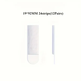 TEMU Paski do Zawieszania Obrazów YITAPE, Wytrzymały Zestaw do Wieszania Obrazów, Zdejmowane Bez Uszkodzeń, Haki do Zawieszania Obrazów, Białe - Inne - miniaturka - grafika 1