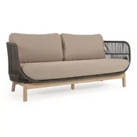 Sofy ogrodowe - Sofa ogrodowa w kolorze khaki Kave Home Catalina - miniaturka - grafika 1