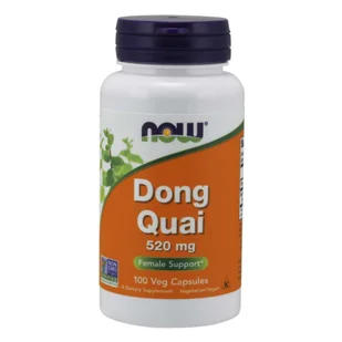 Now Foods NOW Dong Quai 520mg 100vegcaps - Witaminy i minerały - miniaturka - grafika 1