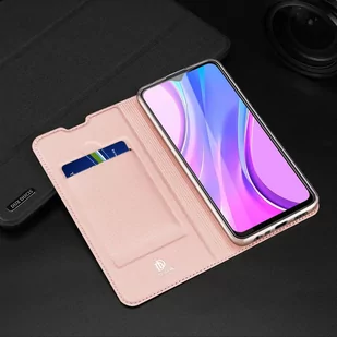 Dux Ducis Skin Pro kabura etui pokrowiec z klapką Xiaomi Redmi 9 różowy - Etui i futerały do telefonów - miniaturka - grafika 23