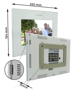 Zestaw wideodomofon WiFi M11W+S11-1  - Vidos X - Wideodomofony - miniaturka - grafika 5