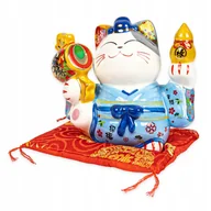 Skarbonki - Porcelanowy Kotek Skarbonka Japoński Kot Szczęścia - miniaturka - grafika 1