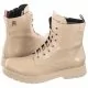 Glany damskie - Glany Lace-Up Bootie Beige T4A5-32411-1453 500 (TH512-b) Tommy Hilfiger - miniaturka - grafika 1
