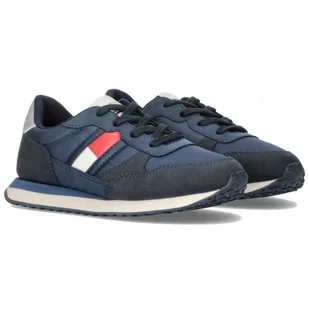 Sneakersy damskie sportowe Tommy Hilfiger T3X9-33130-0316800 Eko R.37 - Sneakersy damskie - miniaturka - grafika 1