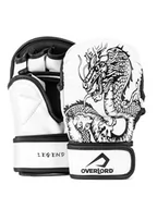 Rękawice bokserskie - Overlord Rękawice Mma Sparring Legend White - miniaturka - grafika 1