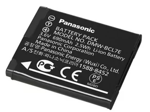 Panasonic Akumulator DMW-BCL7E, 3.6 V, 690 mAh - Kamery cyfrowe - akcesoria - miniaturka - grafika 1