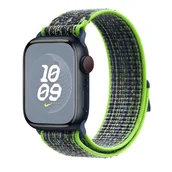 Akcesoria do zegarków - Apple sportowa Nike w kolorze jasnozielonym/niebieskim do koperty 41 mm - miniaturka - grafika 1