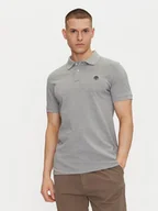 Koszulki męskie - Timberland Polo TB0A6VDP Szary Regular Fit - miniaturka - grafika 1