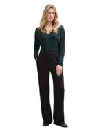 Koszulki i topy damskie - Tom Tailor Koszulka w kolorze ciemnozielonym - miniaturka - grafika 1