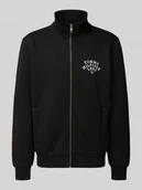 Bluzy męskie - Bluza rozpinana o kroju regular fit z mieszanki bawełny - miniaturka - grafika 1