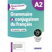 Książki do nauki języka francuskiego - DIDIER Exercices de Grammaire et conjugaison A2 + online praca zbiorowa - miniaturka - grafika 1