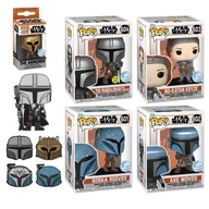 Figurki dla dzieci - Funko Pop! Star Wars Mandalorian - Collector Box 2Pop + 1Brelok + Przypinka 4 Naszywki - miniaturka - grafika 1