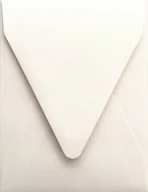 Koperty - Koperty ozdobne gładkie I8 182x134mm ecru Malmero Craie NK 120g 25 szt. - na zaproszenia ślubne, komunijne, urodzinowe, na chrzest - miniaturka - grafika 1