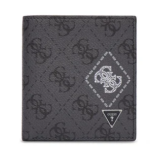 Mały Portfel Męski Guess SMMACT LEA22 Szary - Portfele - miniaturka - grafika 1