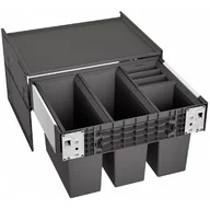 Kosze na śmieci - Blanco Sortownik odpadów SELECT II 60/4 czarny 526206 - miniaturka - grafika 1