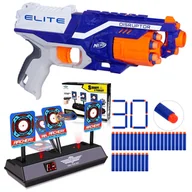 Zabawki militarne - Zestaw Nerf N-Strike Elite Disruptor + tarcza + 30 strzałek - miniaturka - grafika 1