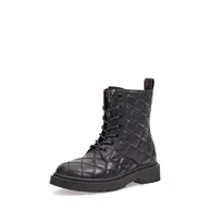 Botki damskie - Damskie Trapery GUESS RAMBO FL8RMBLEA10-BLACK – Czarny - miniaturka - grafika 1